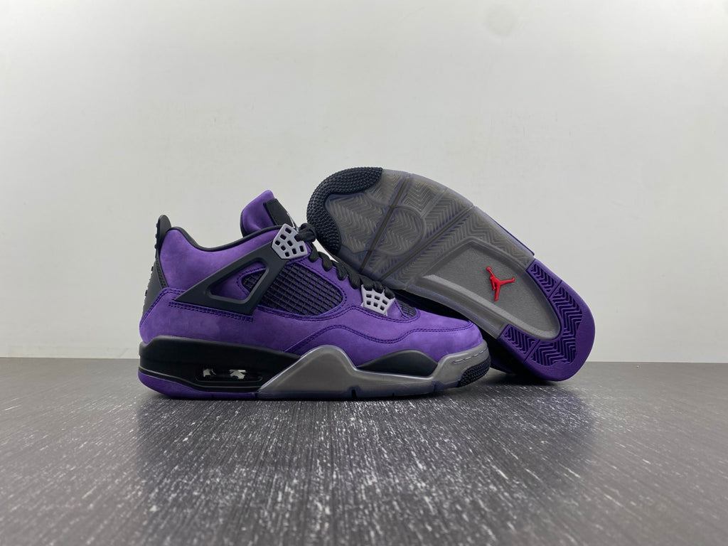 Air Jordan 4 Retro Purple Suede
