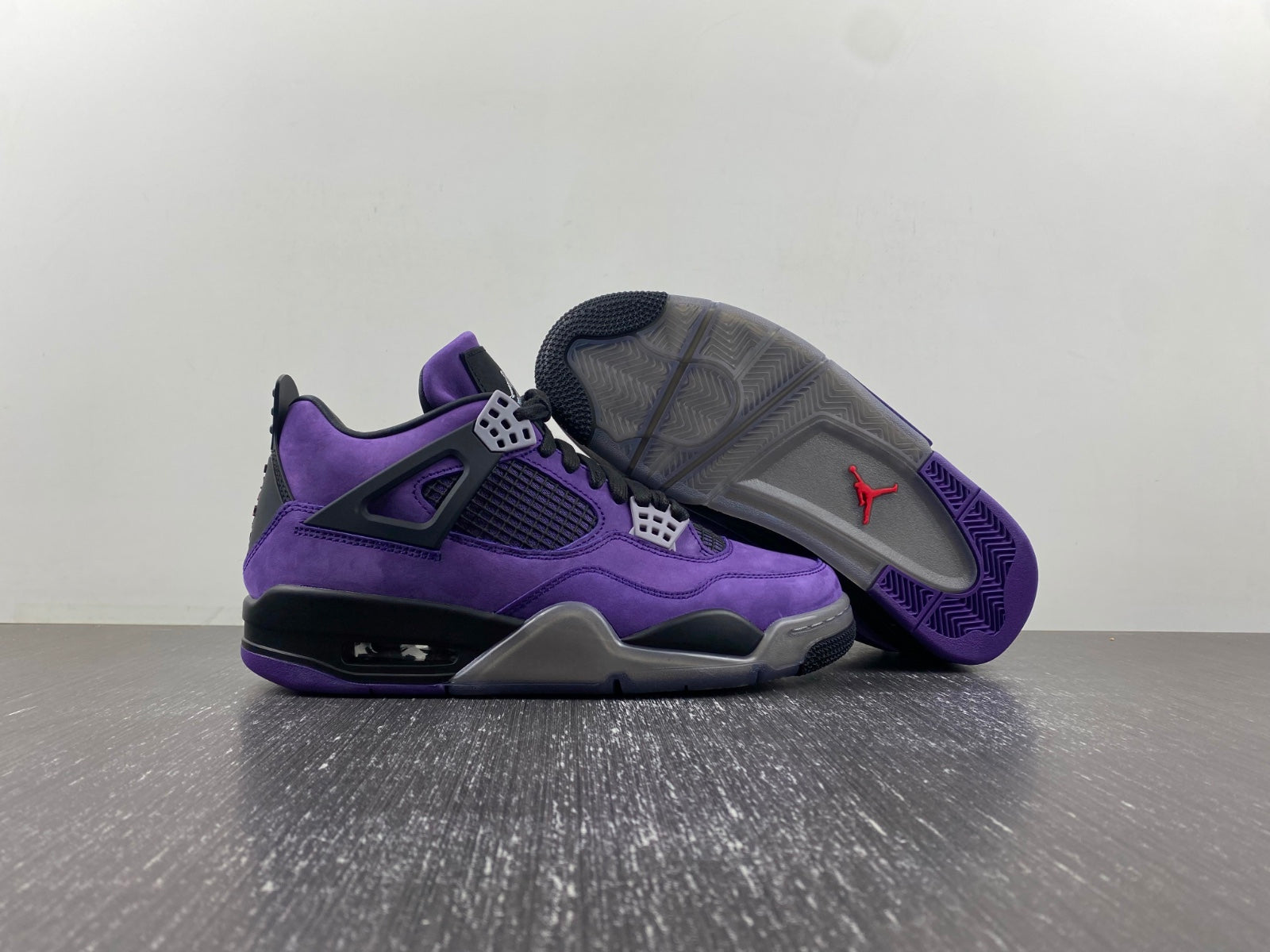 Air Jordan 4 Retro Purple Suede