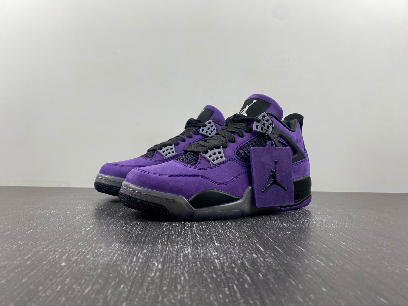 Air Jordan 4 Retro Purple Suede