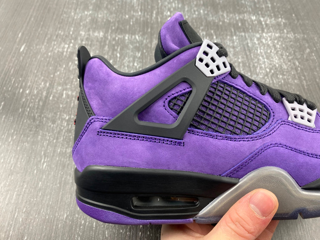 Air Jordan 4 Retro Purple Suede