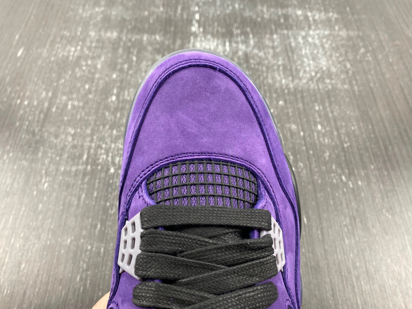 Air Jordan 4 Retro Purple Suede