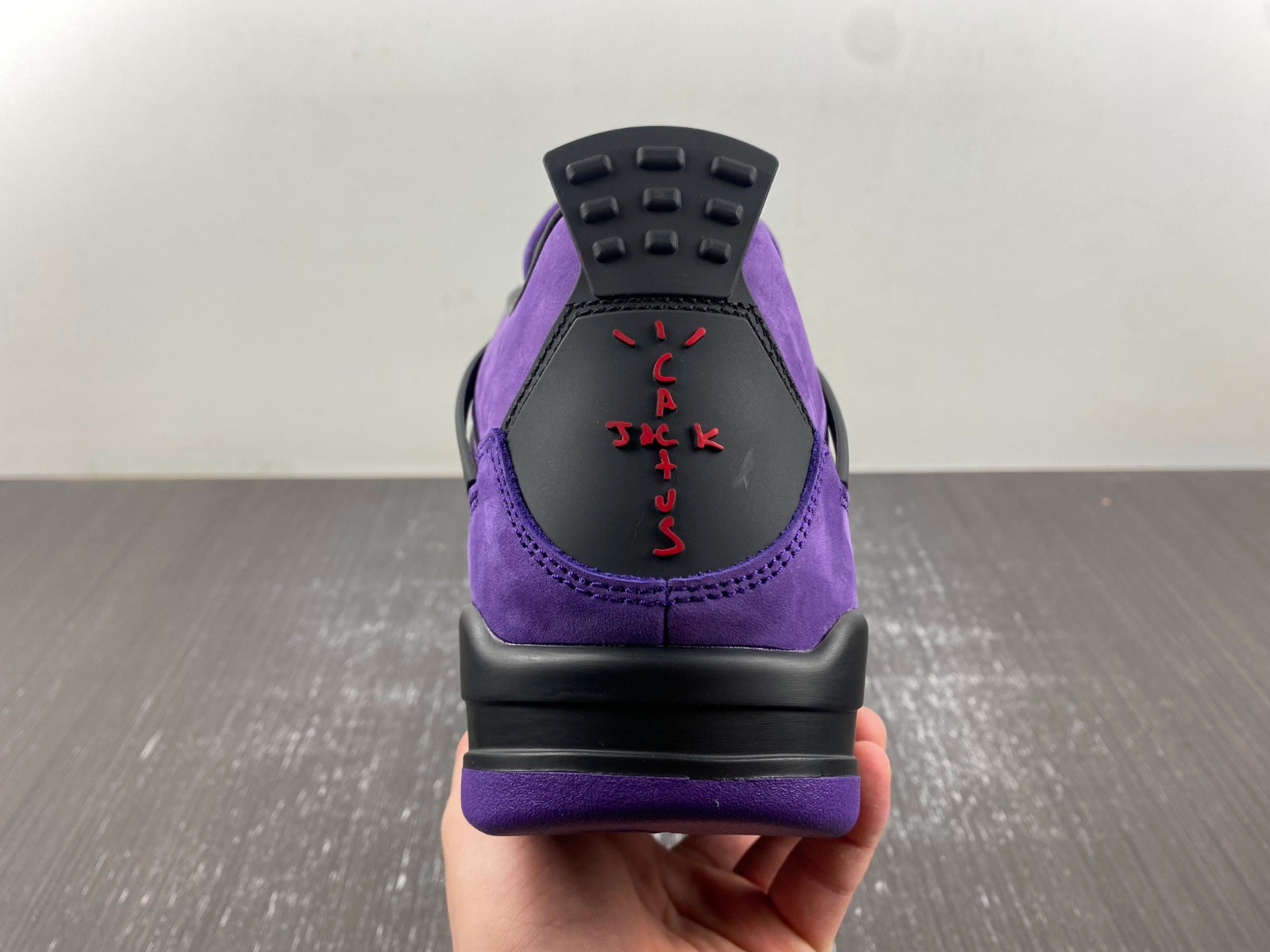 Air Jordan 4 Retro Purple Suede