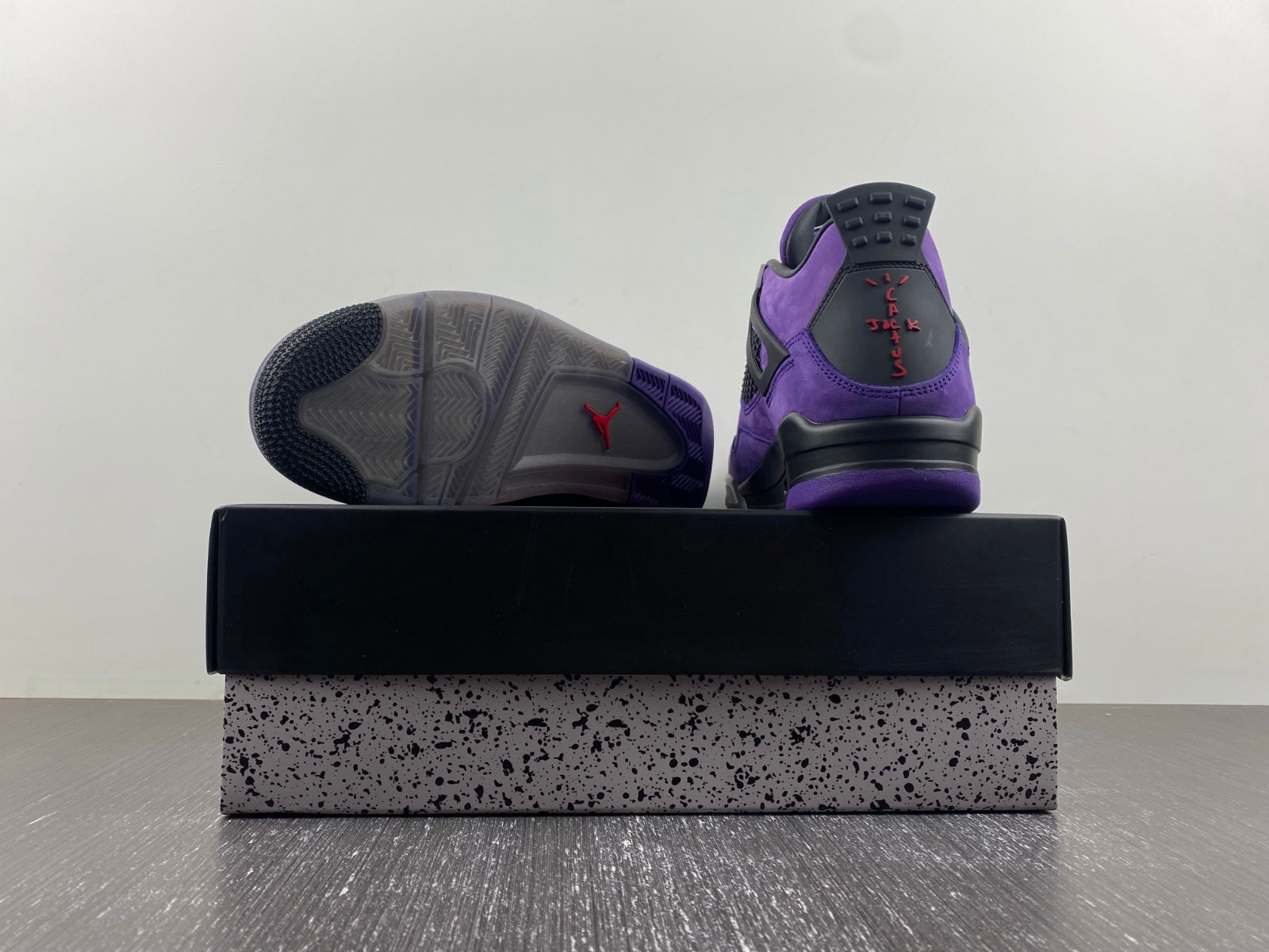 Air Jordan 4 Retro Purple Suede