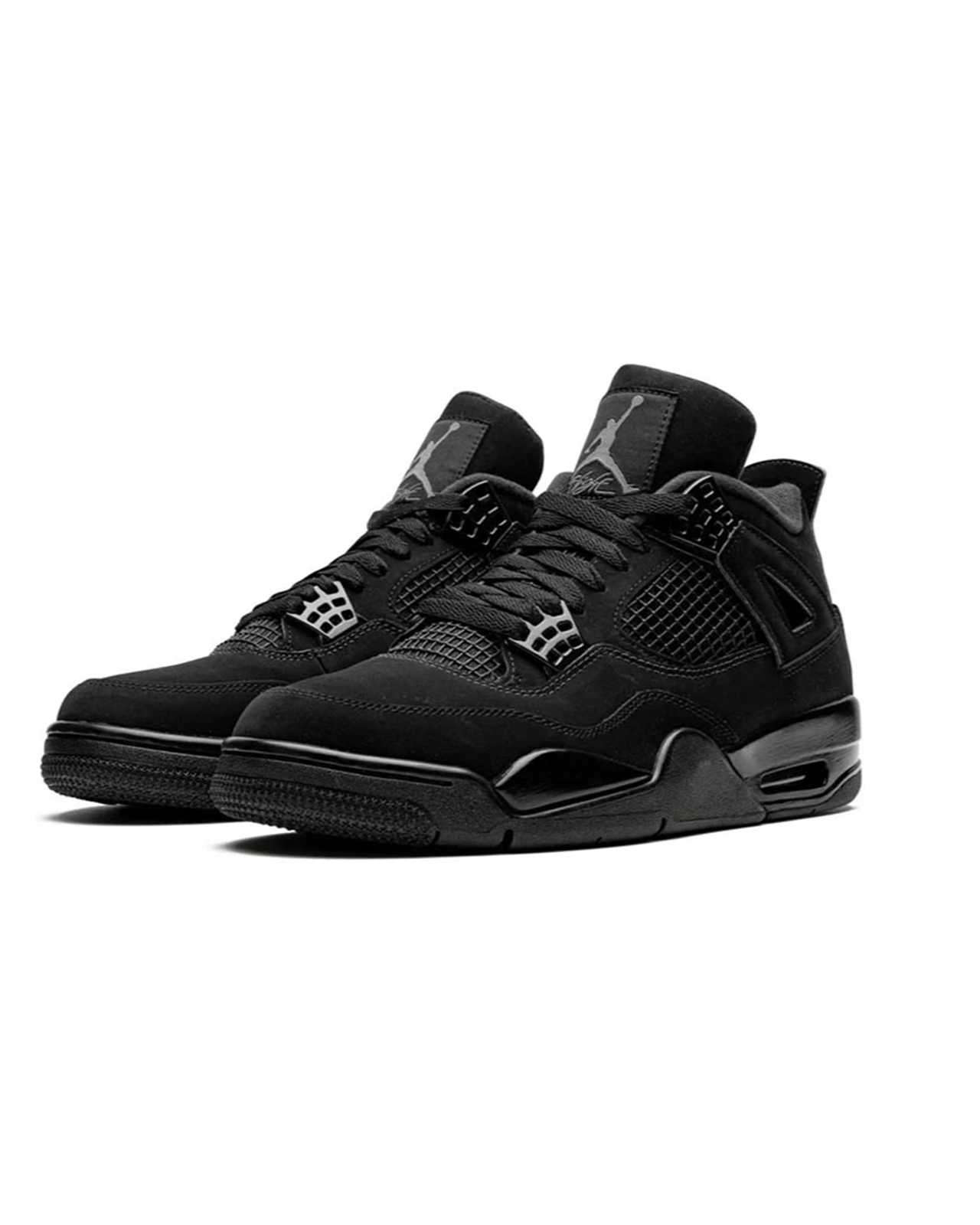 Air Jordan 4 Retro 'Black Cat' side view
