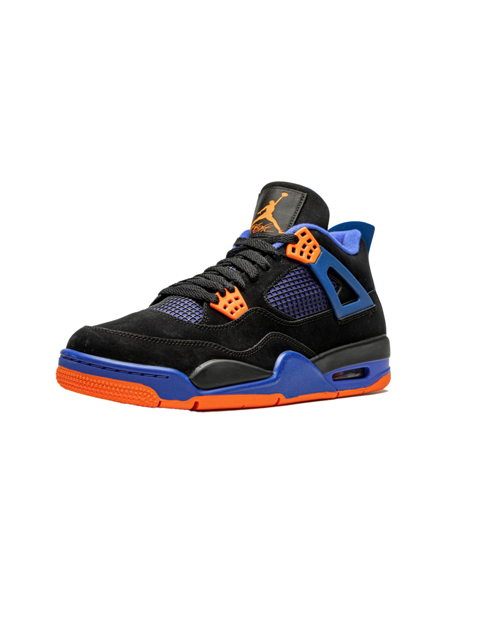 Air Jordan 4 Retro Cavs side view transparent background