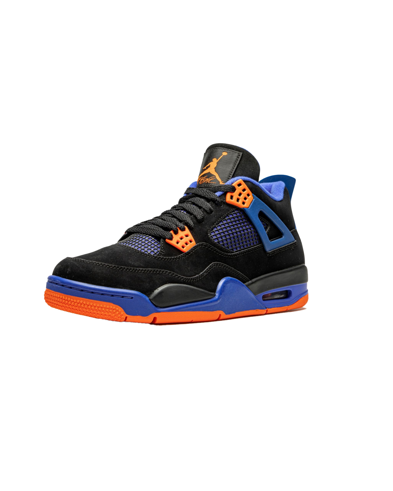 Air Jordan 4 Retro Cavs side view transparent background