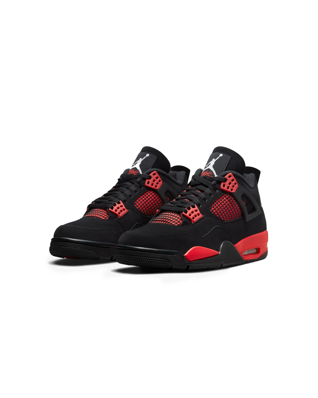Air Jordan 4 Retro 'Red Thunder' side view