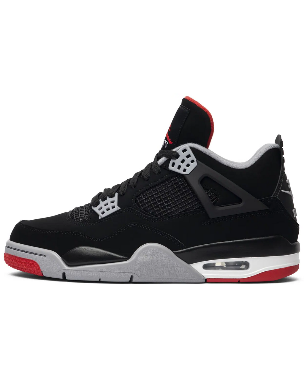Air Jordan 4 Retro 'OG Bred 2019' side view white background
